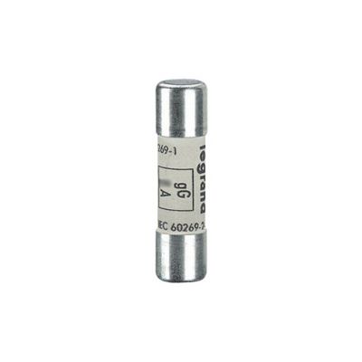 Wkładka Bezpiecznikowa Cylindryczna 10x38Mm 10A Gg 500V Hpc 013310 LEGRAND (013310)